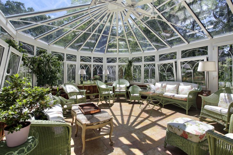 Sunroom with Garden View