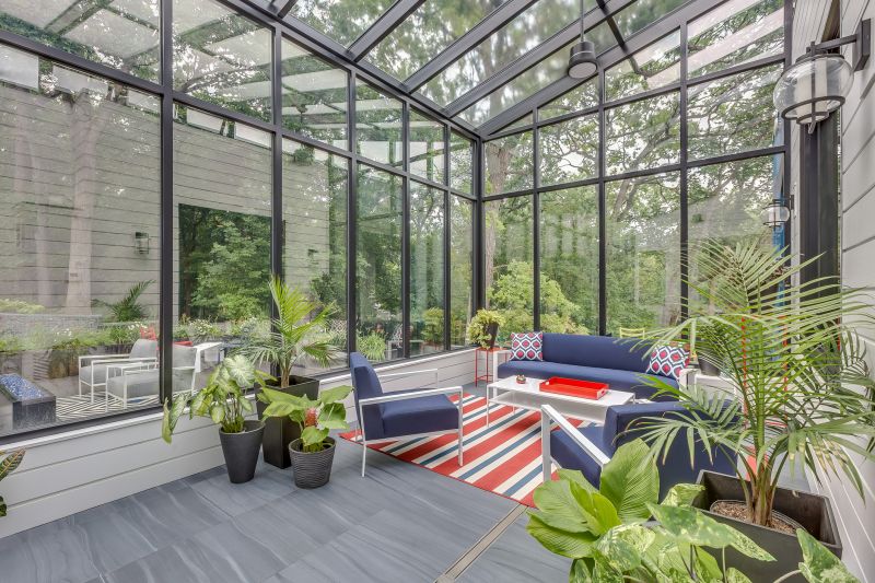 Outdoor Sunroom Setting